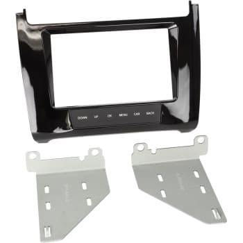 2-DIN Panel Volkswagen Polo 6C 2014-2019 Color: Piano Black