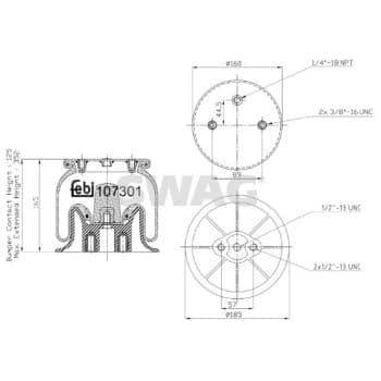 air spring bellows
