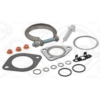 Turbocharger, mounting kit
