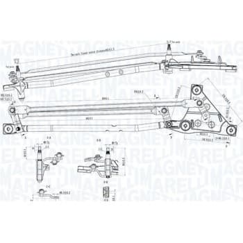 Windshield wiper bars