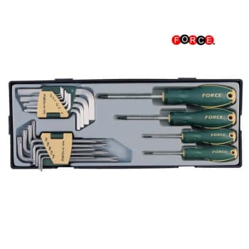 Screwdriver & angle wrench set