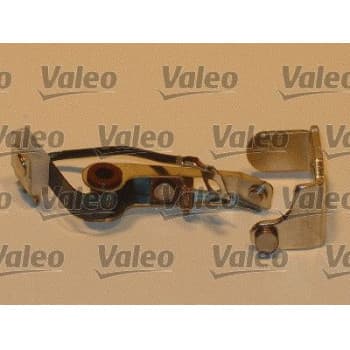 Contact point set, power distributor