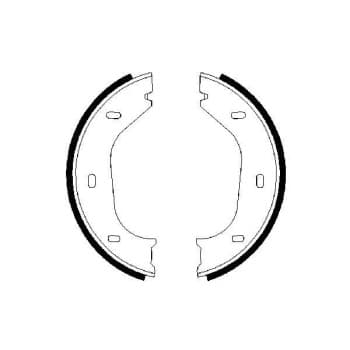 Brake Shoe Kit, parking brake