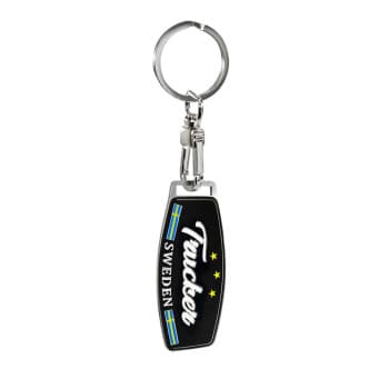 Stainless steel key ring - Trucker/Sweden