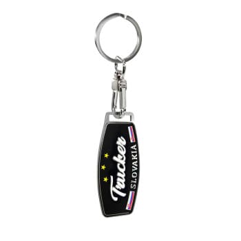 Stainless steel key ring - Trucker/Slovakia
