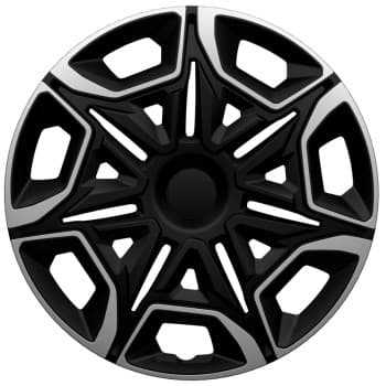 4-piece wheel cover set Varido 15-inch silver/black