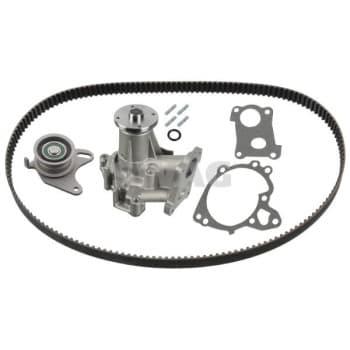 Water pump + timing belt set 33107671 Swag