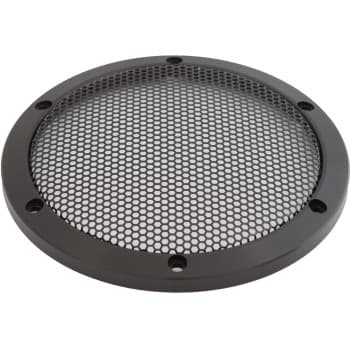 AUDIO SYSTEM Speaker Grill - CNC milled black anodized aluminum speaker grill