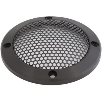 AUDIO SYSTEM Speaker Grill - CNC milled black anodized aluminum speaker grill