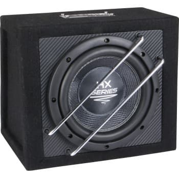 HX-SERIES HIGH END Enclosure Subwoofer. 9 liter G08 + HX08 SQ closed enclosure.