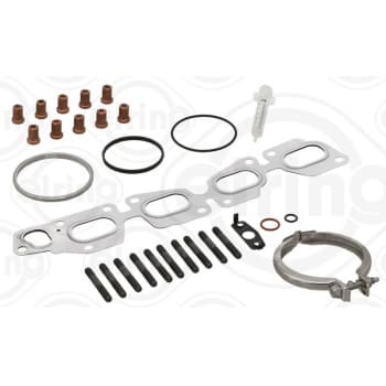 Turbocharger, mounting kit