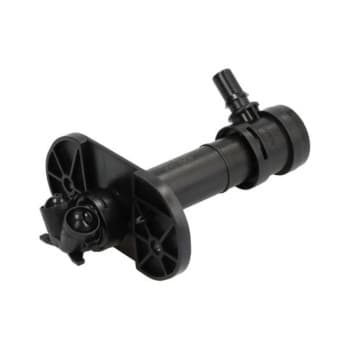 Spray nozzle cleaning fluid, headlight cleaning