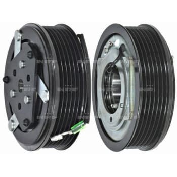 Magnetic clutch, air conditioning compressor