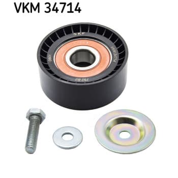 Deflection/Guide Pulley, v-ribbed belt VKM 34714 SKF