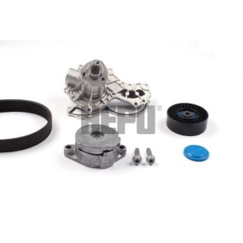 Water pump + Multi V-belt set