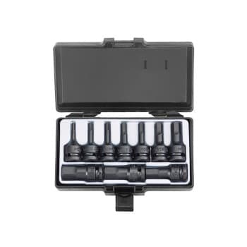 Force 41012 1/2 Socket Set Allen 10 Pieces