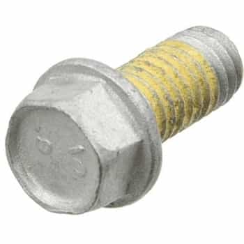 Screw set, brake disc