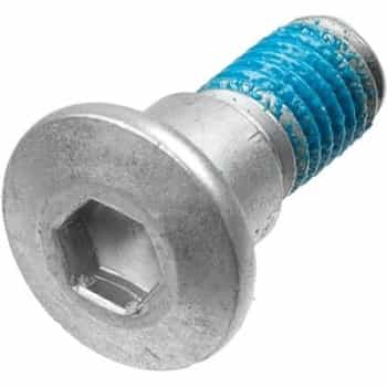 Screw set, brake disc