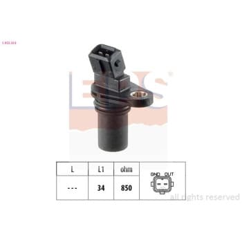 RPM Sensor, automatic transmission Made in Italy - OE Equivalent 1.953.354 EPS Facet