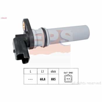 RPM Sensor, automatic transmission Made in Italy - OE Equivalent 1953537 EPS Facet
