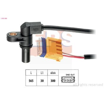 RPM Sensor, automatic transmission Made in Italy - OE Equivalent 1953469 EPS Facet