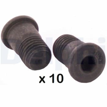 Screw, brake disc